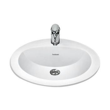 Hindware Round Counter Top Basin 490 mm Dia Star White