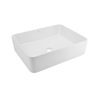 Jaquar Jdr Thin Rim Table Top Basin White Matt (JDS-WHM-25907N)
