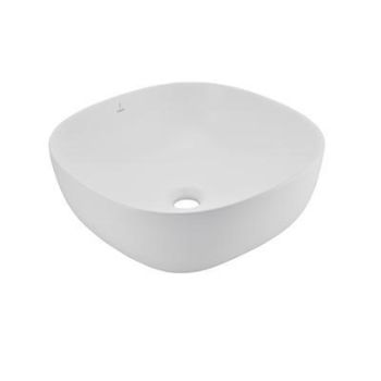 Jaquar Jdr Thin Rim Table Top Basin White Matt (JDS-WHM-25911)