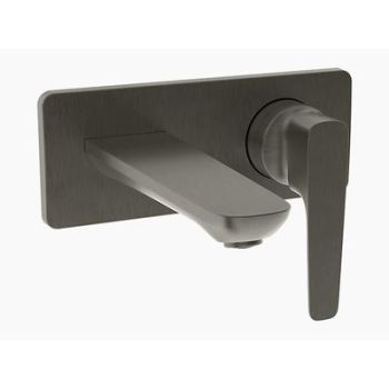 Kohler Aleo+ Wall-Mount Lavatory Faucet Trim In Polished Chrome Brushed Nickel (K-5684In-4Nd-Bn)