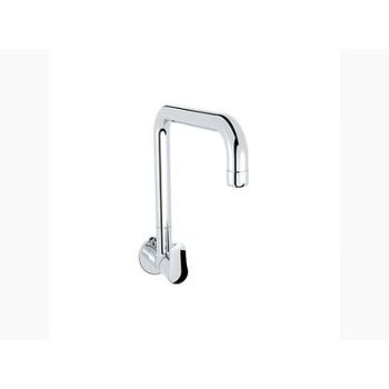 Kohler July Wall Mount Cold Only Kitchen Faucet Polished Chrome (K-20588In-4-Cp)