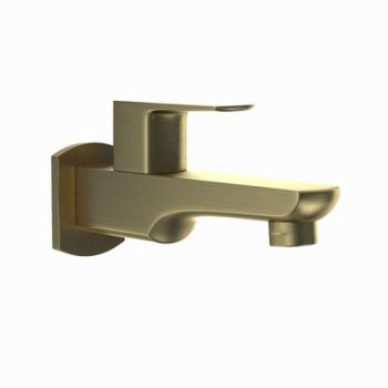 Jaquar Kubix Prime Bib Cock With Wall Flange Antique Bronze