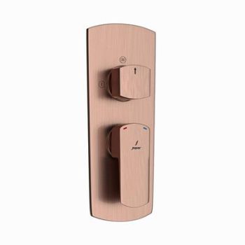 Aquamax Exposed Part Kit of Single Lever Shower Mixer with 3-way diverter Antique Copper