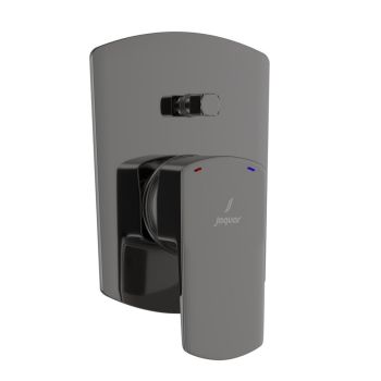 Jaquar Kubix Prime High-Flow Single Lever Concealed Diverter - Black Chrome (KUP-BCH-35079NKPM)