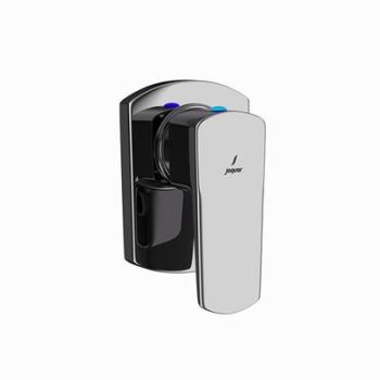 Jaquar Kubix Prime Concealed Stop Cock & Flush Cock Black Chrome