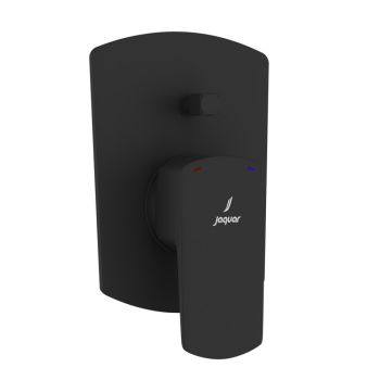 Jaquar Kubix Prime Single Lever High-Flow Concealed Diverter - Black Matt (KUP-BLM-35079NKPM)