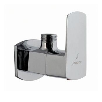 Jaquar Kubix Prime Angular Stop Cock With Wall Flange Chrome