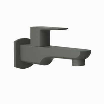 Jaquar Kubix Prime Bib Cock With Wall Flange Graphite