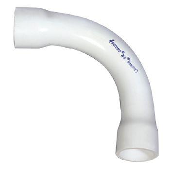 Supreme uPVC Long Bend 2 1/2 Inch Aqua Gold