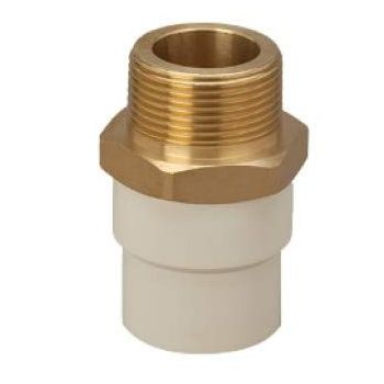 Supreme CPVC MTA Brass 3/4 Inchx1/2 Inch