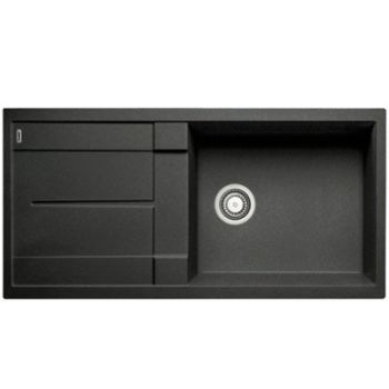 Hafele Blanco Metra XL 6S Anthracite Single Bowl Kitchen Sink with Drain