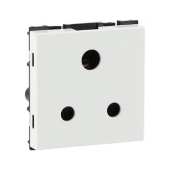 Crabtree Murano 6 A 3 Pin Shuttered Socket