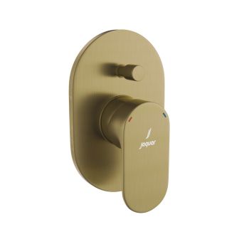 Jaquar Opal Prime Single Lever Hi-Flow Diverter Trim Kit - Antique Bronze Brushed Finish Exposed Parts (OPP-ABR-15079NKPM)