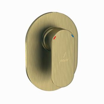 Jaquar Opal Prime Single Lever Concealed Deusch Mixer With Provision For Connection To Overhead Shower Only Antique Bronze