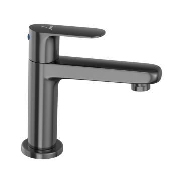 Jaquar Opal Prime Quarter Turn Pillar Cock for Wash Basin - Black Chrome (OPP-BCH-15001PM)