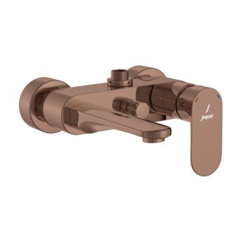 Jaquar Opal Prime Single Lever Wall Mixer for Exposed Shower Pipe (SHA-1211) - Blush Gold PVD Finish (OPP-BGP-15115PM)