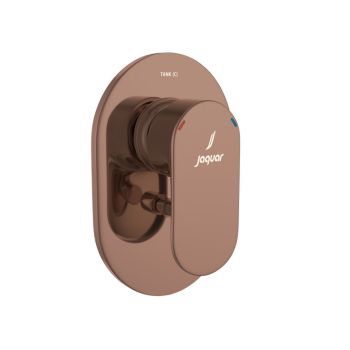 Jaquar Opal Prime Single Lever 3-Inlet Diverter Trim Kit - Blush Gold PVD Designer Exposed Parts (OPP-BGP-15193NKPM)