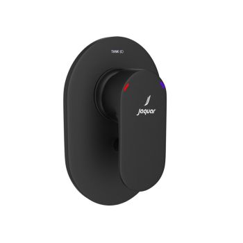 Jaquar Opal Prime Single Lever 3-Inlet Diverter Exposed Trim Kit - Black Matt Finish (OPP-BLM-15193NKPM)