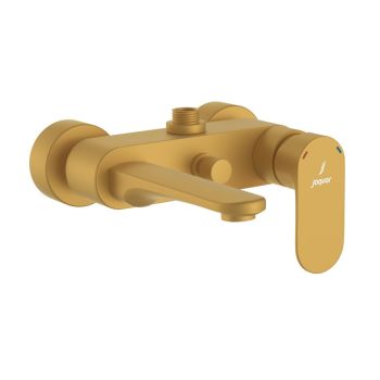 Jaquar Opal Prime Single Lever Wall Mixer for Exposed Shower Pipe (SHA-1211) - Gold Matt PVD Finish (OPP-GMP-15115PM)