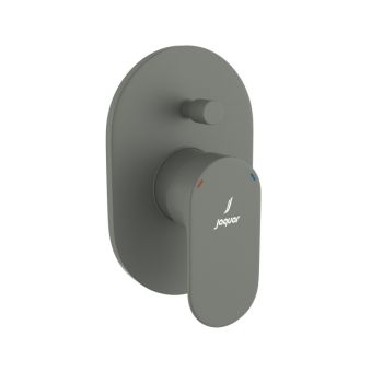 Jaquar Opal Prime Single Lever Hi-Flow Diverter Trim Kit - Graphite PVD Gunmetal Exposed Parts (OPP-GRF-15079NKPM)