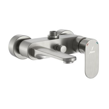 Jaquar Opal Prime Single Lever Wall Mixer for Exposed Shower Pipe (SHA-1211) - Stainless Steel Finish (OPP-SSF-15115PM)