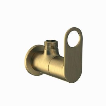 Jaquar Ornamix Prime Angular Stop Cock With Wall Flange Antique Bronze