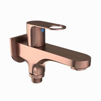 Jaquar Ornamix Prime 2 Way Bib Cock With Wall Flange Antique Copper