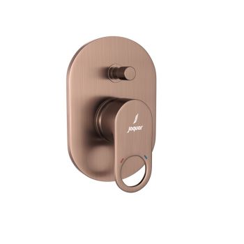 Jaquar Ornamix Prime Single Lever Concealed Diverter Exposed Parts Kit - Antique Copper Finish (ORP-ACR-10065MKPM)
