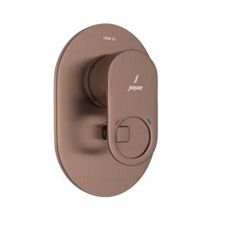 Jaquar Ornamix Prime Single Lever 3-Inlet Concealed Diverter Exposed Trim Kit - Antique Copper Finish (ORP-ACR-10193NKPM)