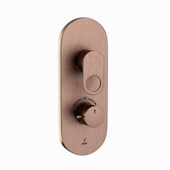 Jaquar Ornamix Prime Aquamax Thermostatic Shower Mixer  With 3Way Diverter Antique Copper