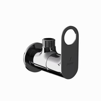 Jaquar Ornamix Prime Angular Stop Cock With Wall Flange Black Chrome