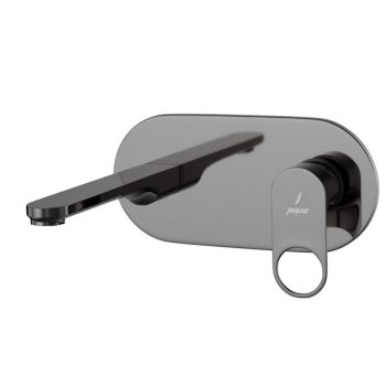 Jaquar Ornamix Prime Wall Mounted Single Lever Basin Mixer Exposed Part Kit - Black Chrome Finish (ORP-BCH-10233NKPM)