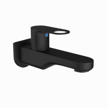 Jaquar Ornamix Prime Bib Cock With Wall Flange Black Matt