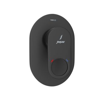 Jaquar Ornamix Prime Concealed Shower Mixer - Single Lever - Black Matt Finish - ORP-BLM-10227KPM