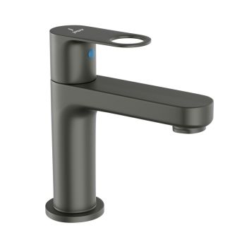 Jaquar Ornamix Prime Pillar Cock - Graphite Finish Wash Basin Tap - ORP-GRF-10001PM