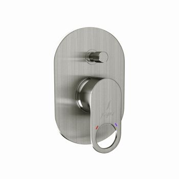 Jaquar Ornamix Prime Single Lever Concealed Diverter Exposed Parts Kit - Stainless Steel Finish (ORP-SSF-10065MKPM)