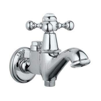 Jaquar Queens 2-Way Bib Cock With Wall Flange