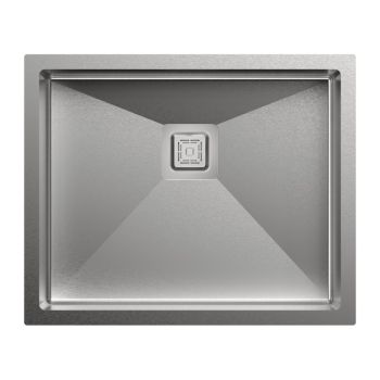 Carysil Micro Radius R10 Single Bowl SS-304 Kitchen Sink 21"x18"x8" - Matt Finish