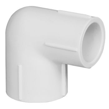 Supreme uPVC Reducing Elbow SCH-80 1 x 3/4 Inch Aqua Gold