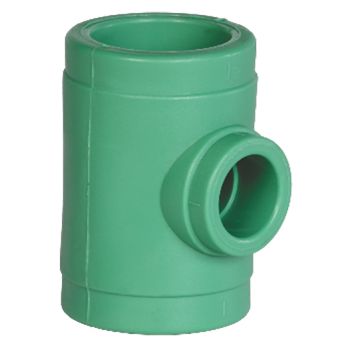Supreme PPR Green Reducing Tee 40 mm x 25 mm