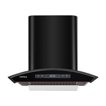Hefele Renata Curved 60 Wall Mounted Kitchen Chimney with Auto Clean, Touch & Gesture Control