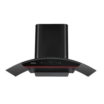 Hafele Renata Curved 90 - 90cm Wall Mounted Chimney with Auto Clean, Touch & Gesture Control