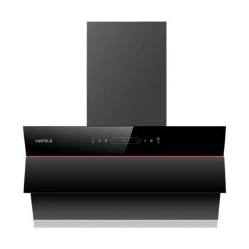 Hafele Renata Inclined 75 Wall Mounted Chimney, Auto Clean, Touch and Gesture Control
