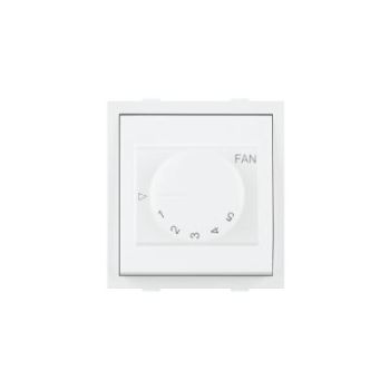 Roma White High Speed Fan Regulator 100W