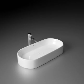 Ruhe Navi Table-Top Wash Basin White 28 x 14 x 6 inches