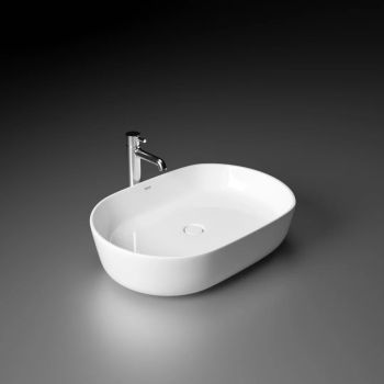 Ruhe Virgo Table-Top Wash Basin White 20 x 15 x 6 Inches