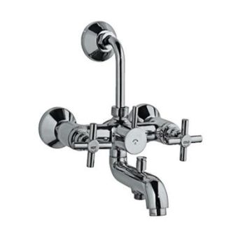 Jaquar Solo Wall Mixer 3-In-1 System With Provision For Both Hand Shower And Overhead Shower