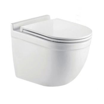 Parryware Superio Wall Hung Rimless Toilet (Wall Exit / P-Trap) - White (C890X)
