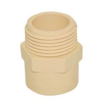 Supreme CPVC MTA 3/4 Inch (20mm) - Plastic Male Threaded Adapter