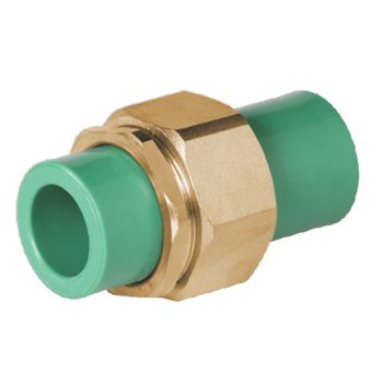 Supreme PPR Green Union Brass 63 mm
